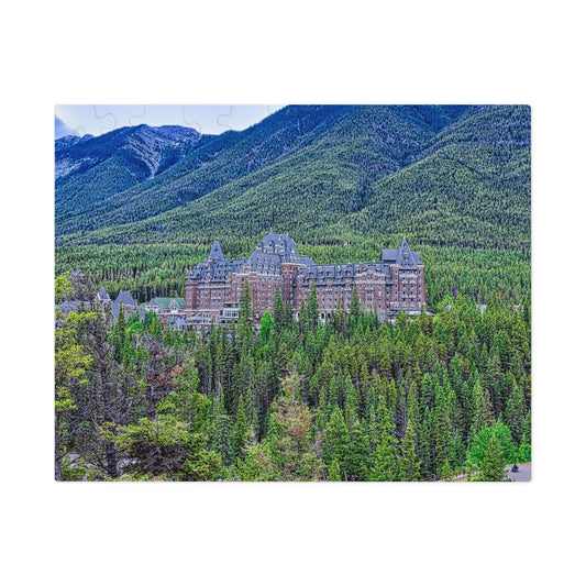Jigsaw Puzzle (30, 110, 252, 500,1000-Piece) - Banff Springs Hotel Surprise Corner