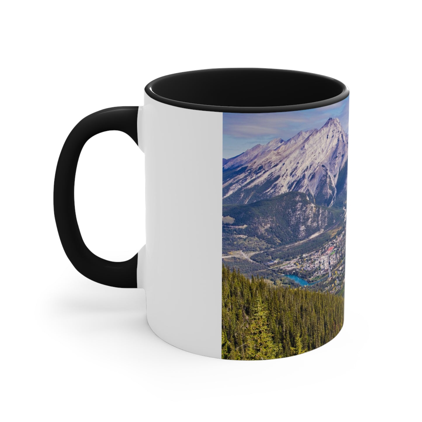 Accent Coffee Mug, 11oz - Bow Valley Sulphur Mountain