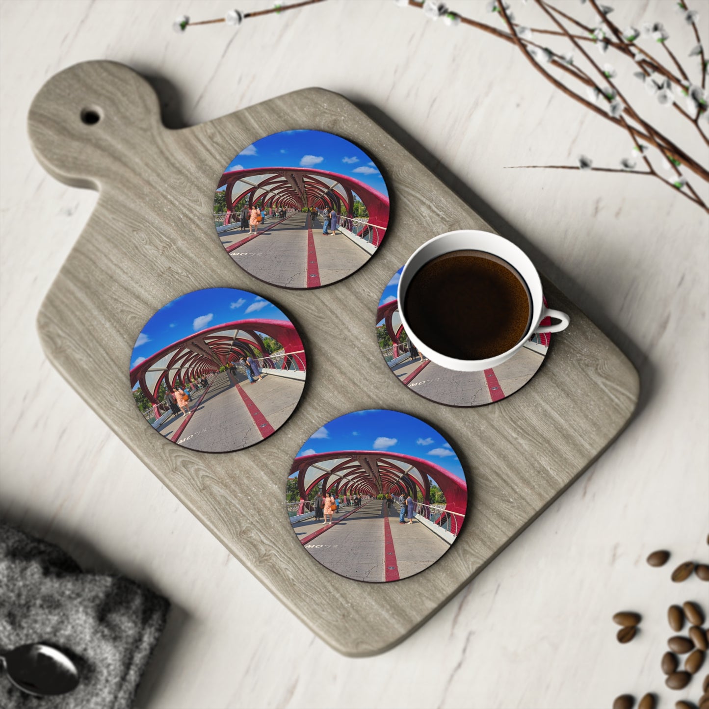 Coasters - Calgary Peace Bridge