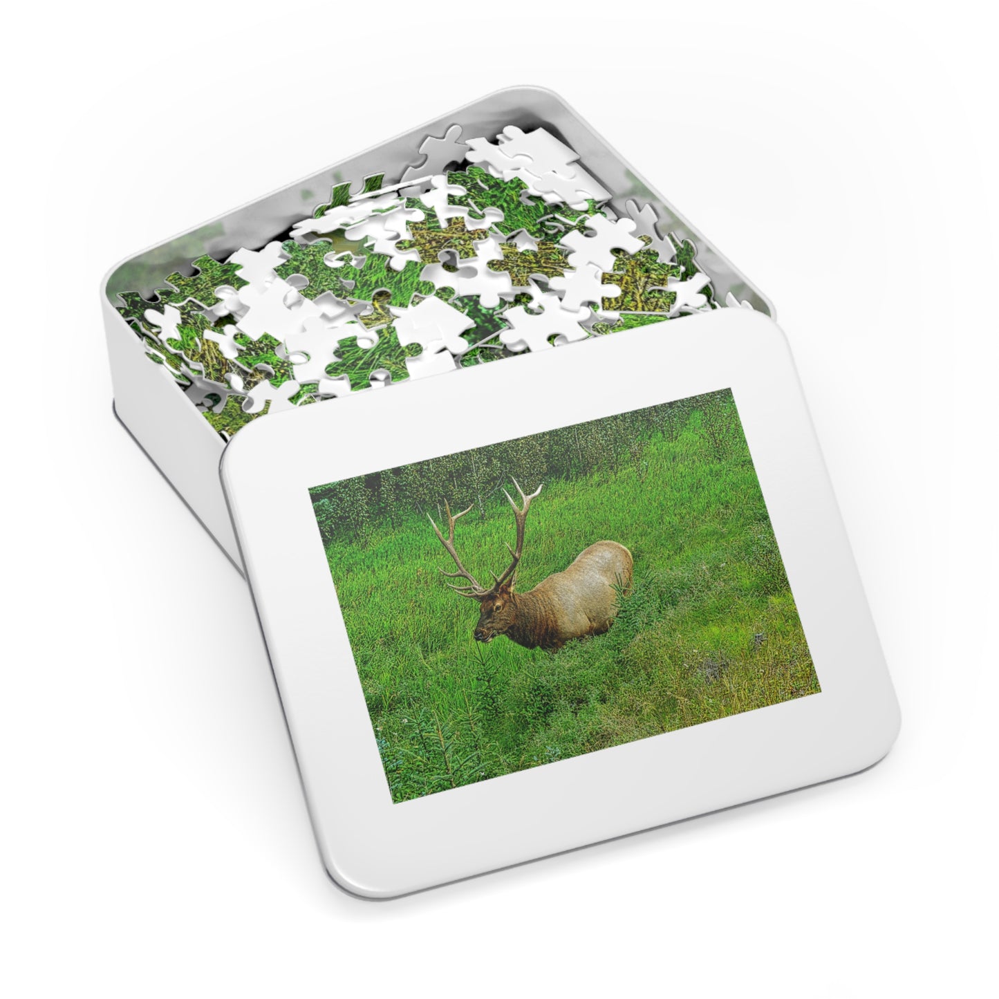 Jigsaw Puzzle (30, 110, 252, 500,1000-Piece) - Jasper National Park Elk