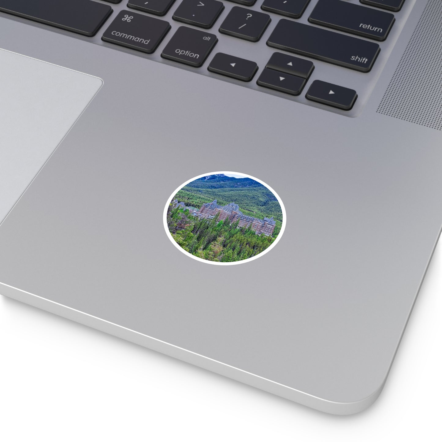 Round Stickers - Banff Springs Hotel Surprise Corner