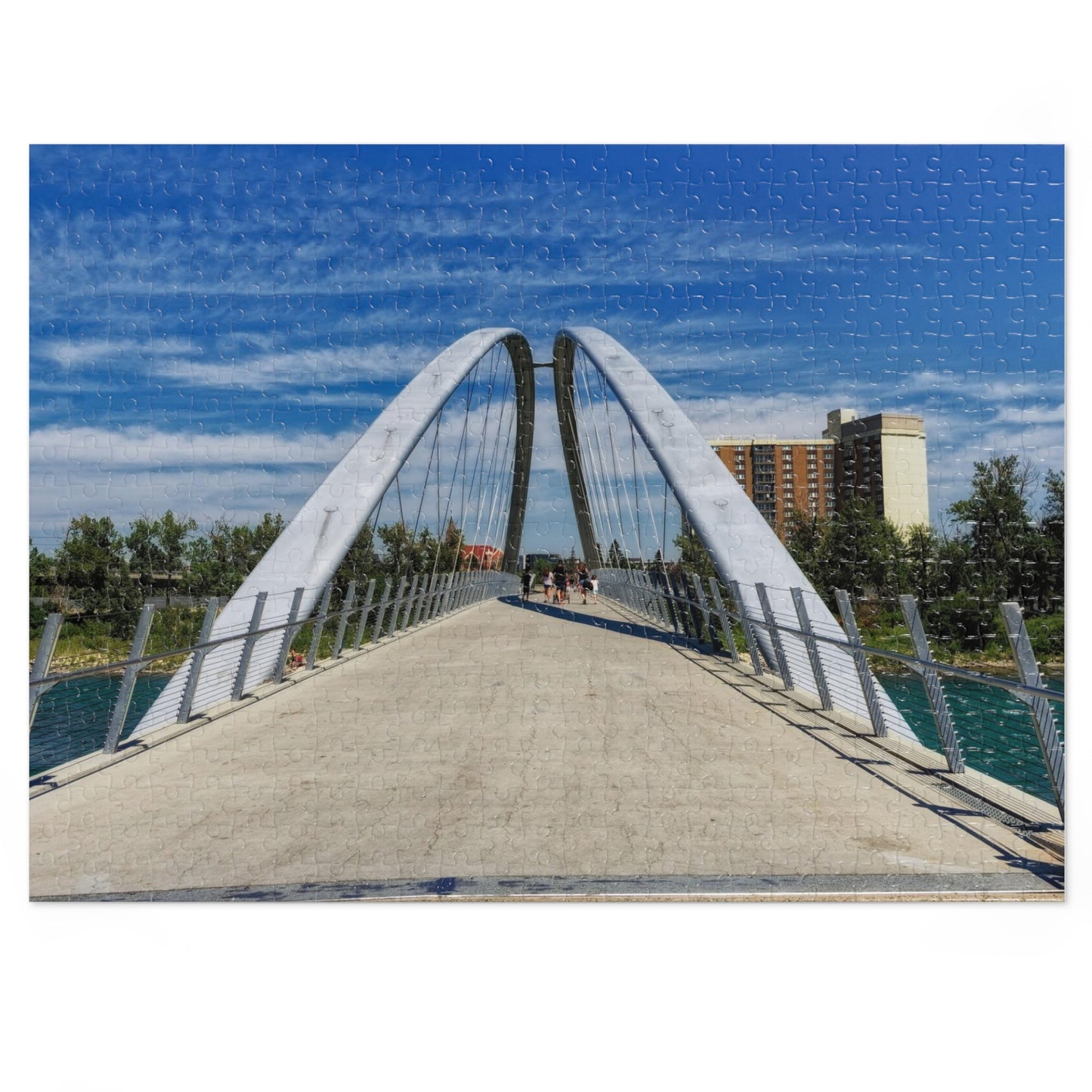 Jigsaw Puzzle (30, 110, 252, 500,1000-Piece) - George C. King Bridge
