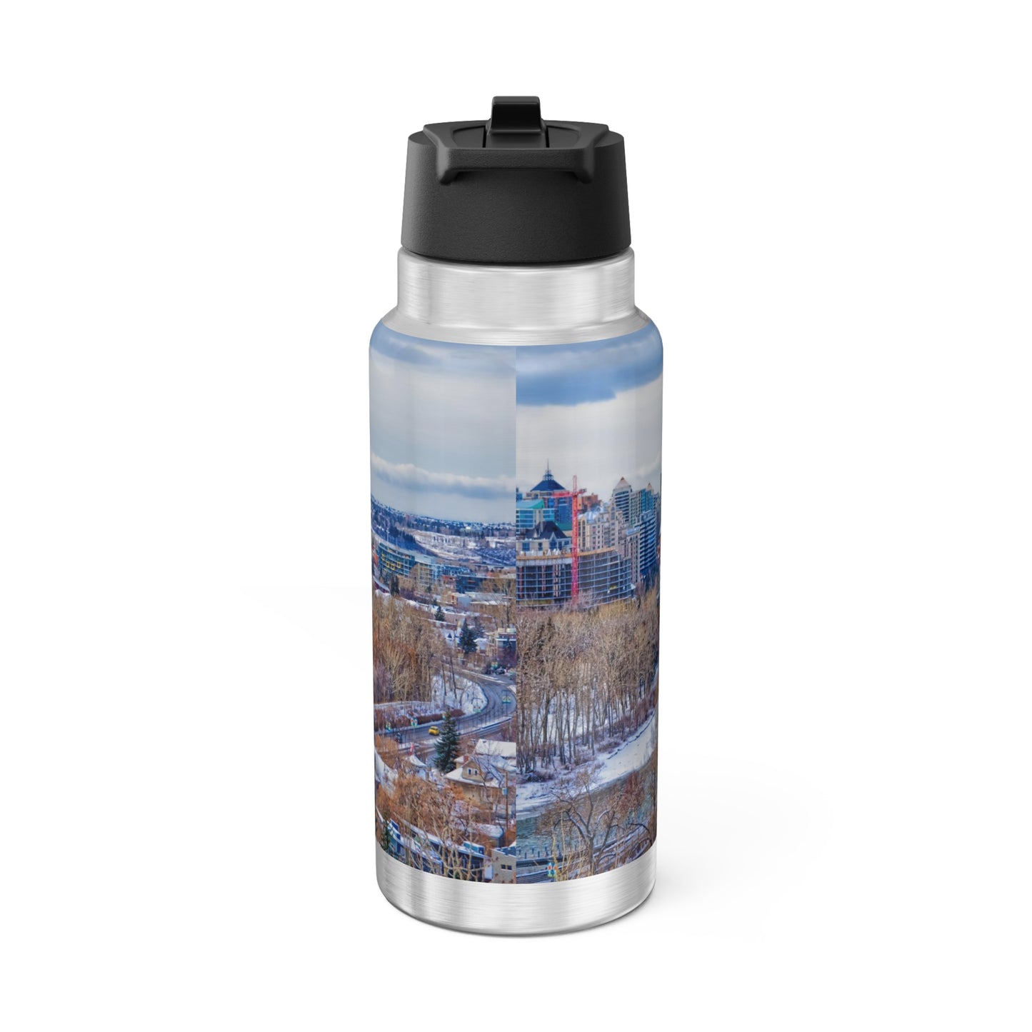 Gator Tumbler, 32oz - 2017 Bow River Peace Bridge McHugh Bluff Winter HDR