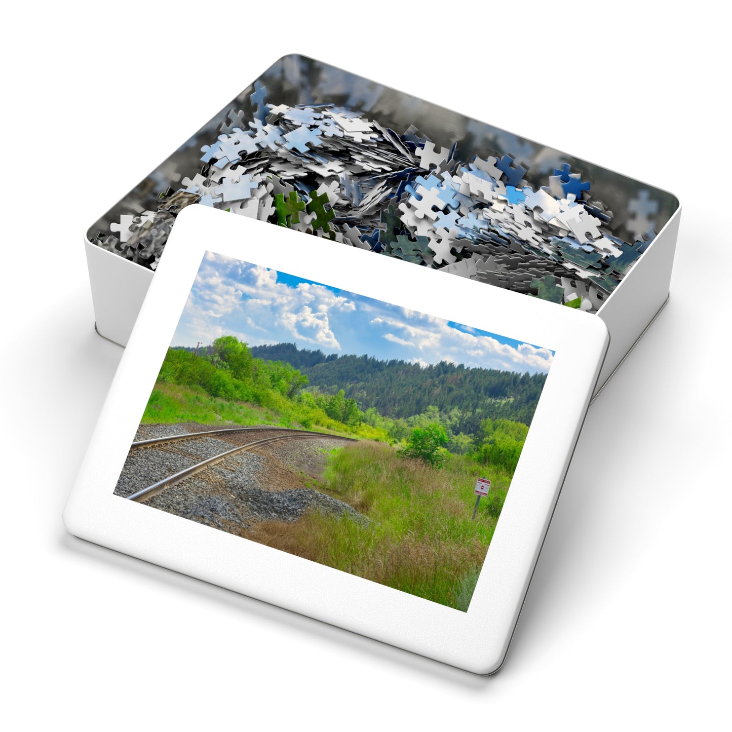Jigsaw Puzzle - Edworthy Park CPKC Tracks