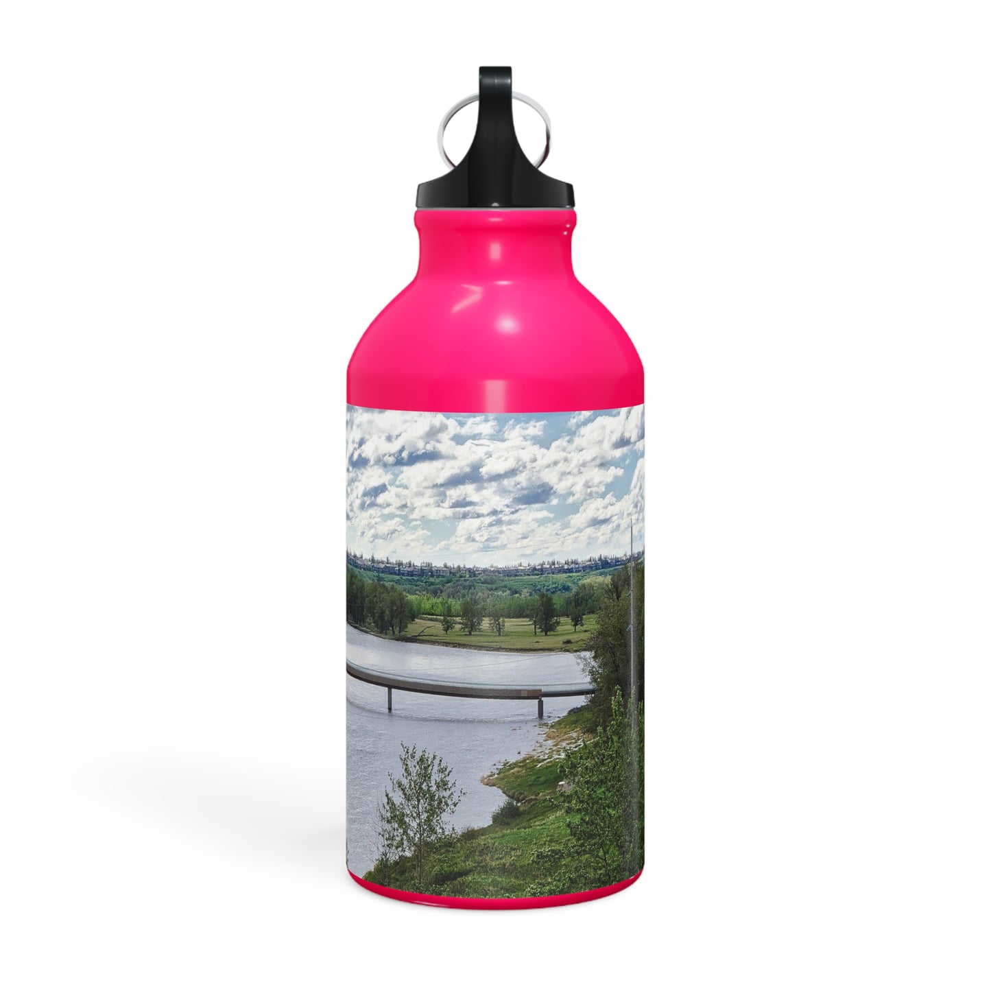 Oregon Sport Bottle - Bow River Fish Creek Park Mallard Point HDR