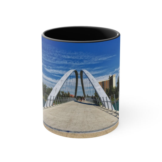 Accent Coffee Mug, 11oz - George C. King Bridge