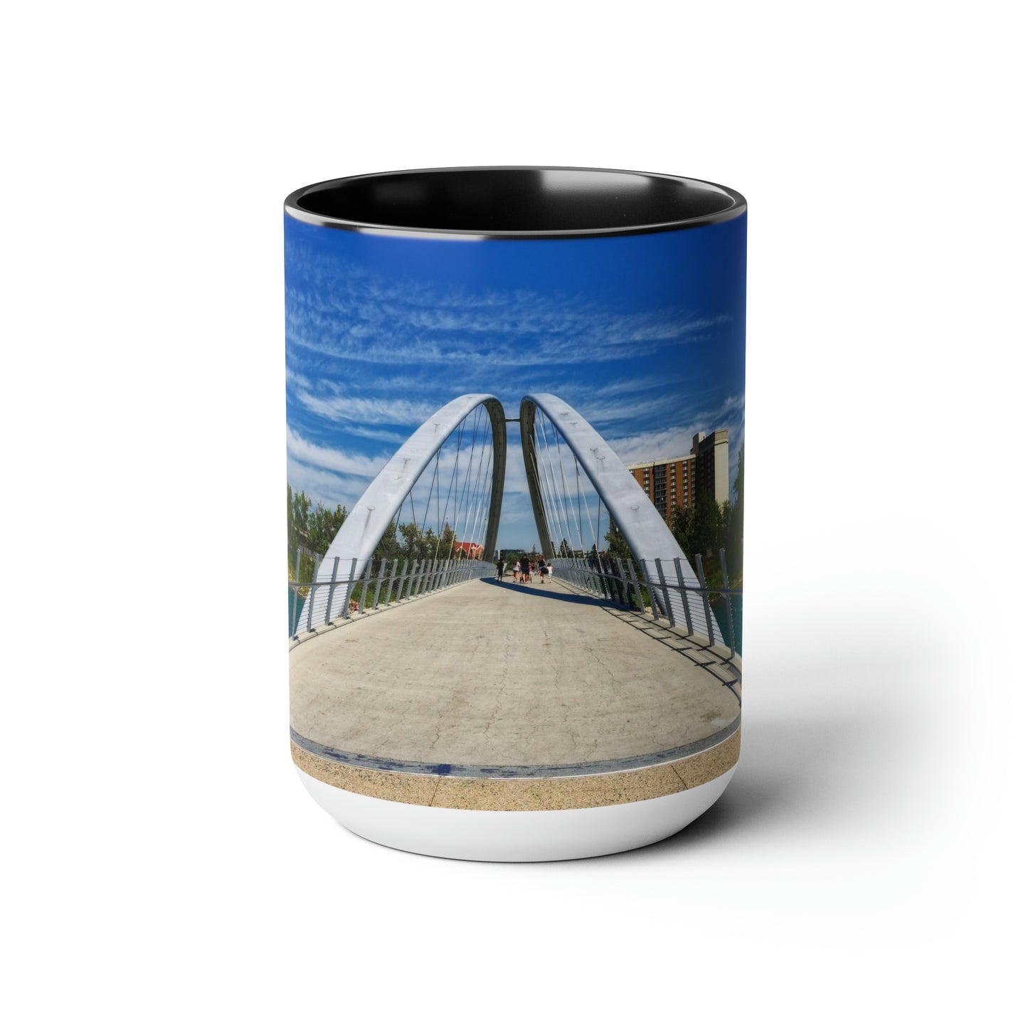 Accent Coffee Mugs, 15oz - George C. King Bridge