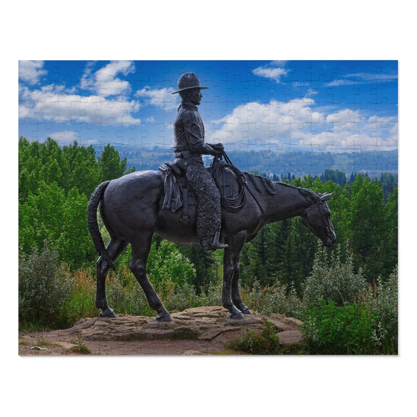 Jigsaw Puzzle - Men of Vision Statue