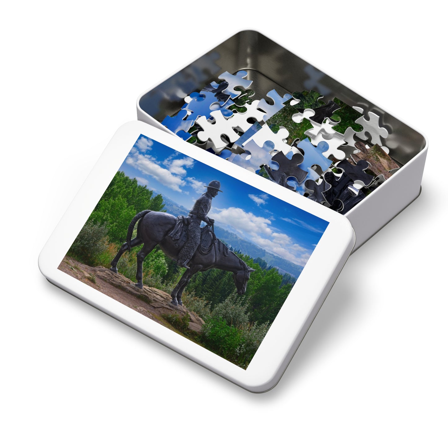 Jigsaw Puzzle - Men of Vision Statue