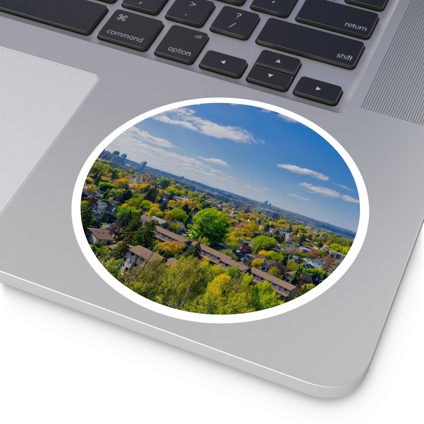 Round Stickers - McHugh Bluff Fall