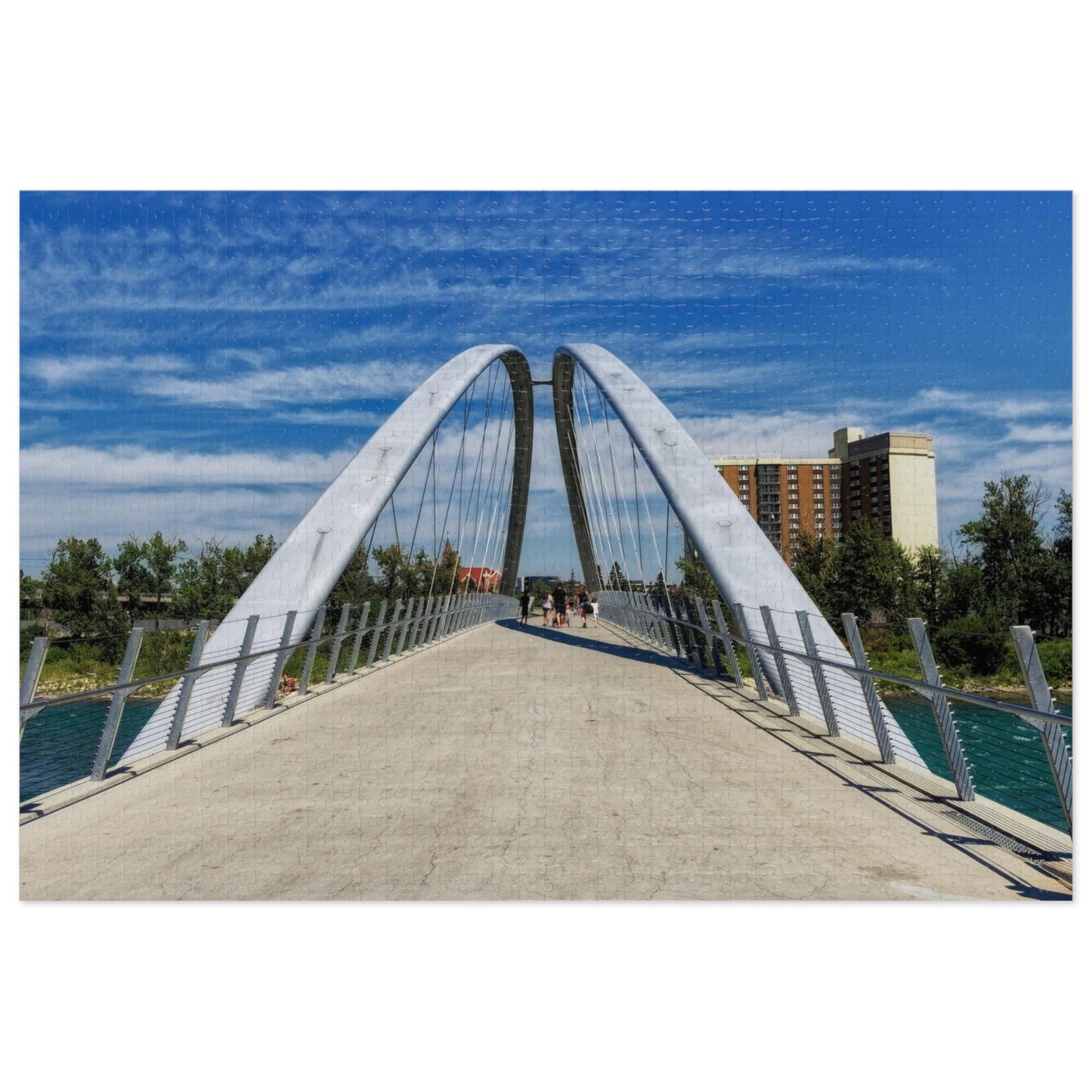 Jigsaw Puzzle (30, 110, 252, 500,1000-Piece) - George C. King Bridge