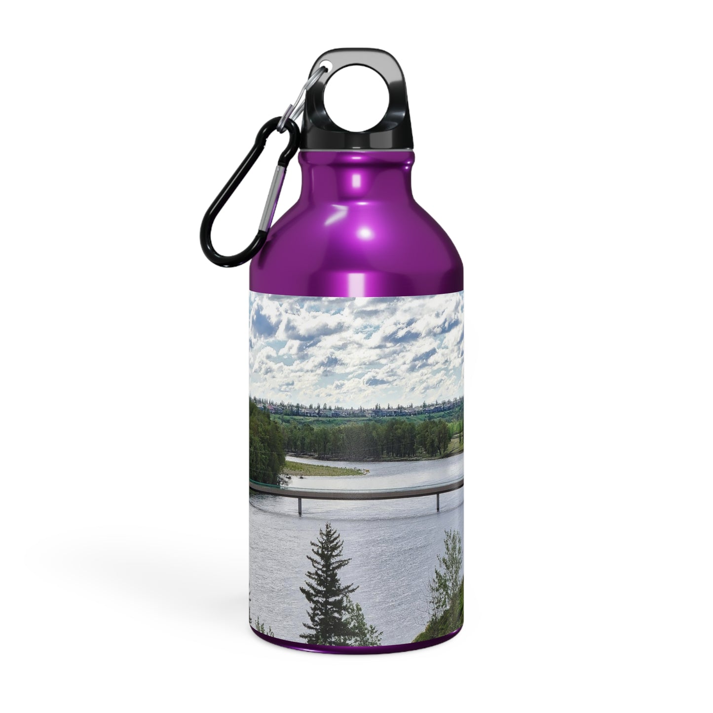 Oregon Sport Bottle - Bow River Fish Creek Park Mallard Point HDR