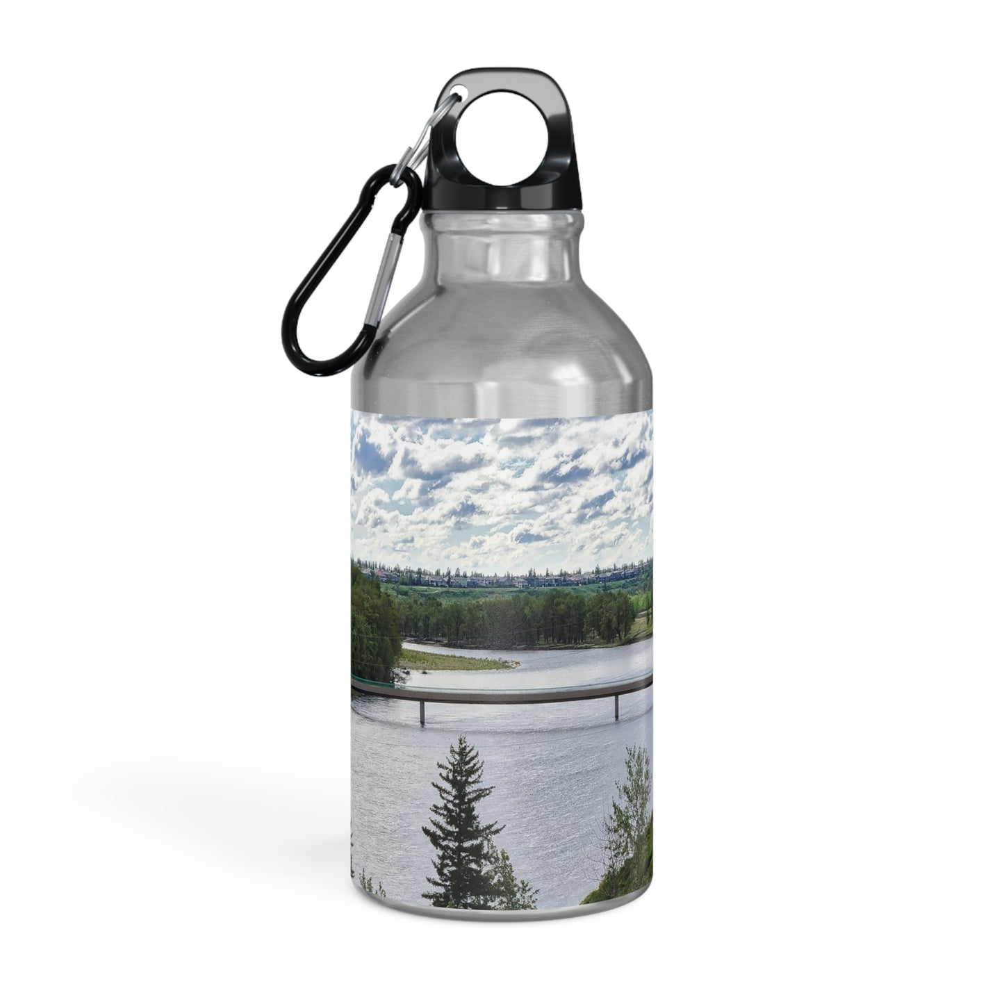 Oregon Sport Bottle - Bow River Fish Creek Park Mallard Point HDR