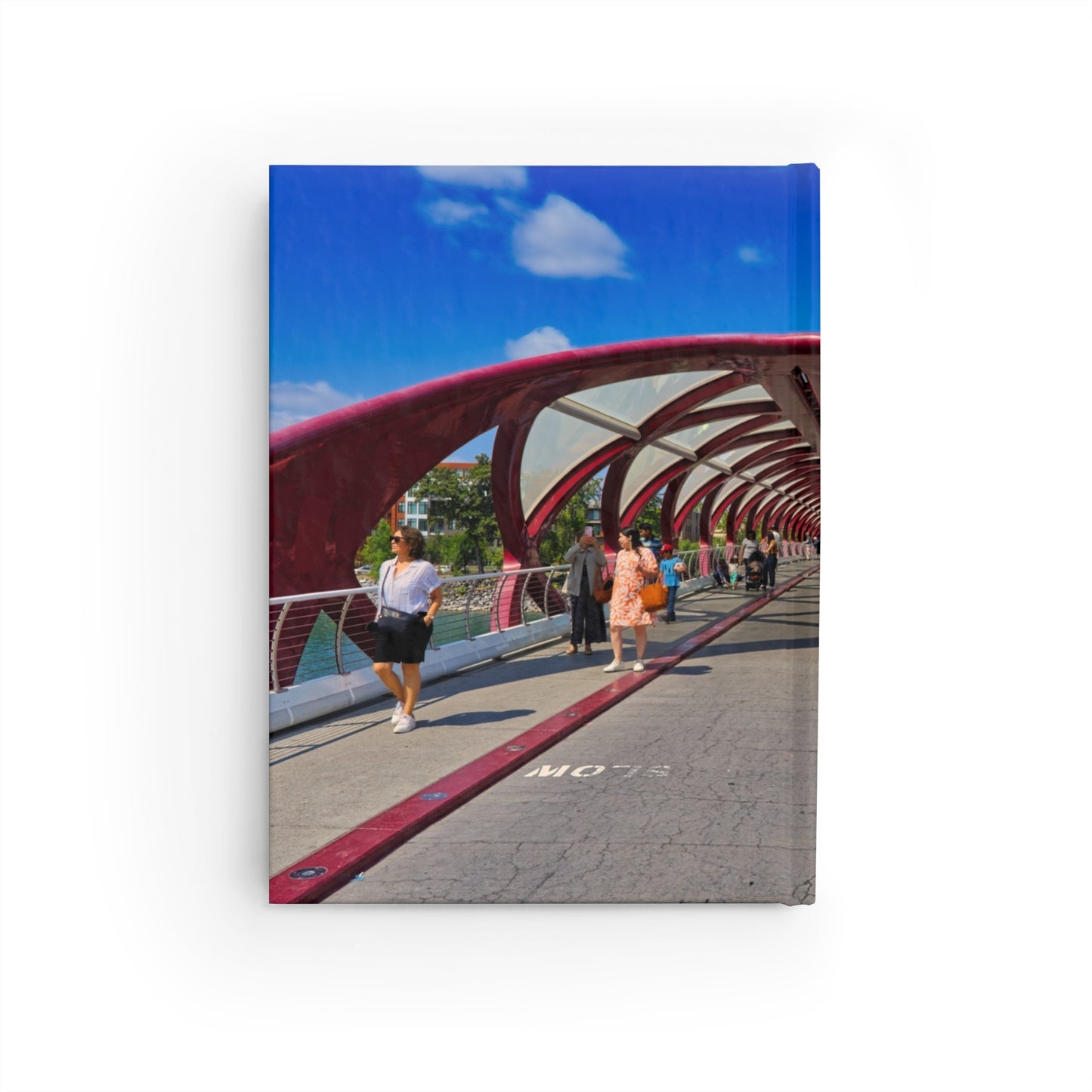 Ruled Line Journal - Calgary Peace Bridge