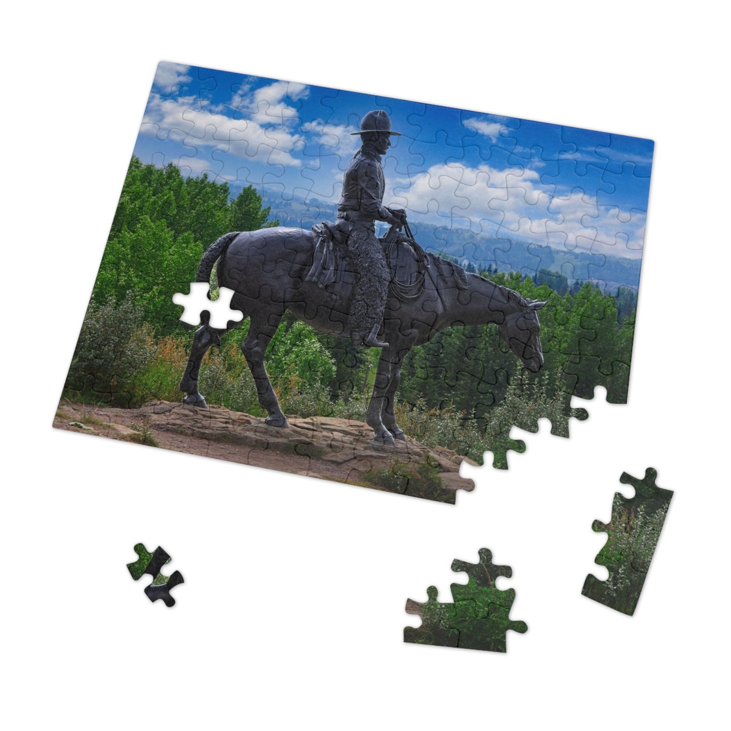 Jigsaw Puzzle - Men of Vision Statue