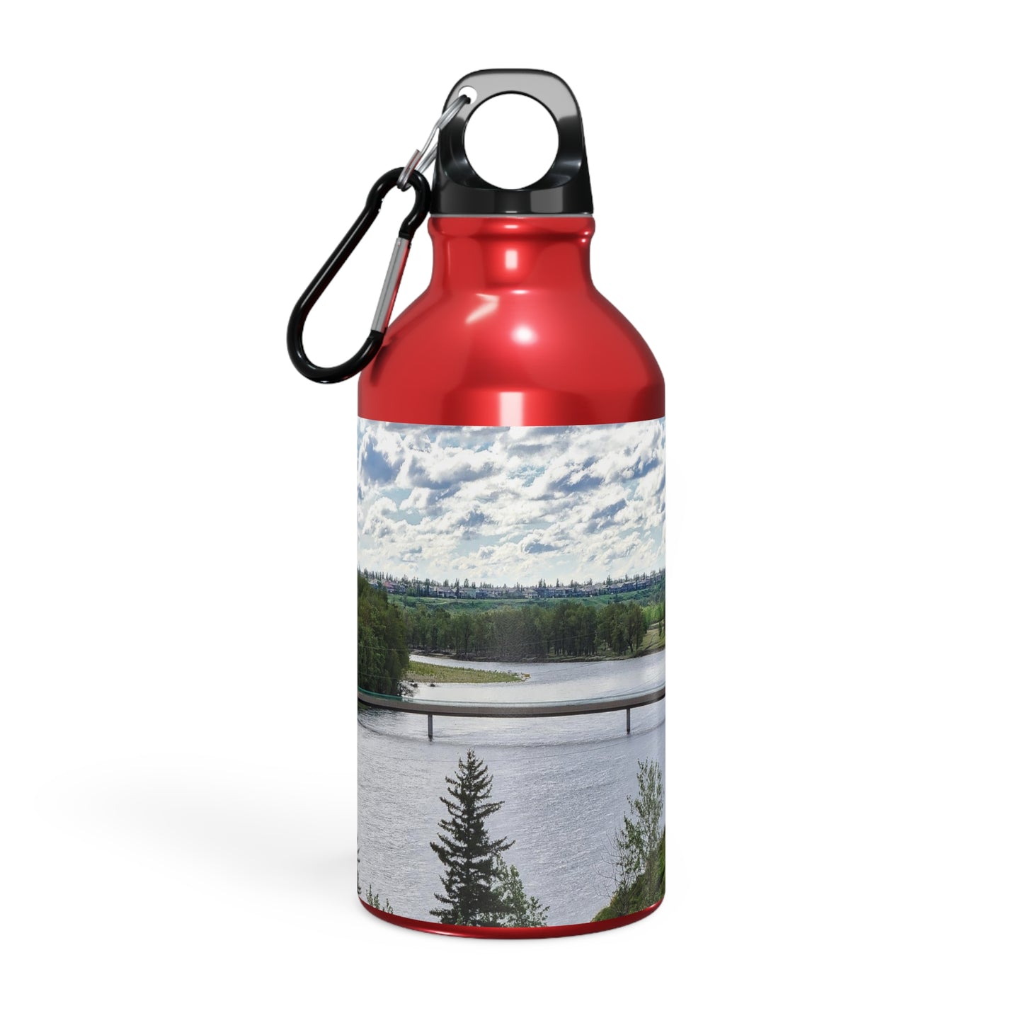 Oregon Sport Bottle - Bow River Fish Creek Park Mallard Point HDR