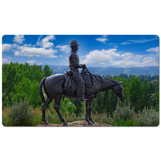 Desk Mats - Men of Vision Statue