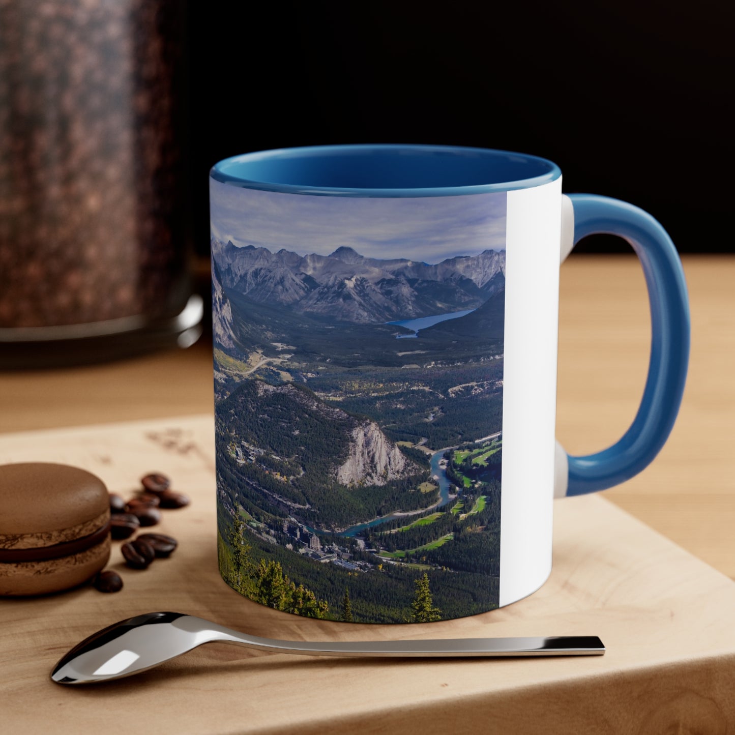 Accent Coffee Mug, 11oz - Bow Valley Sulphur Mountain