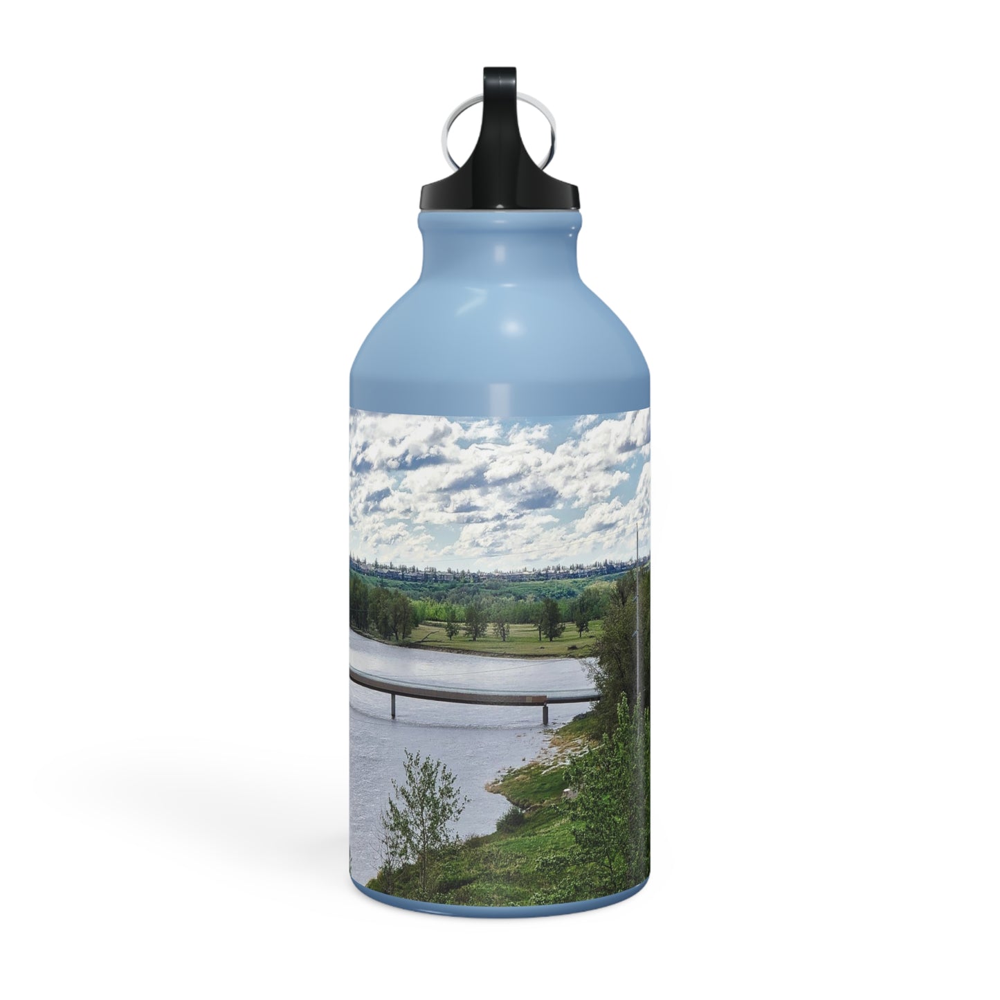 Oregon Sport Bottle - Bow River Fish Creek Park Mallard Point HDR