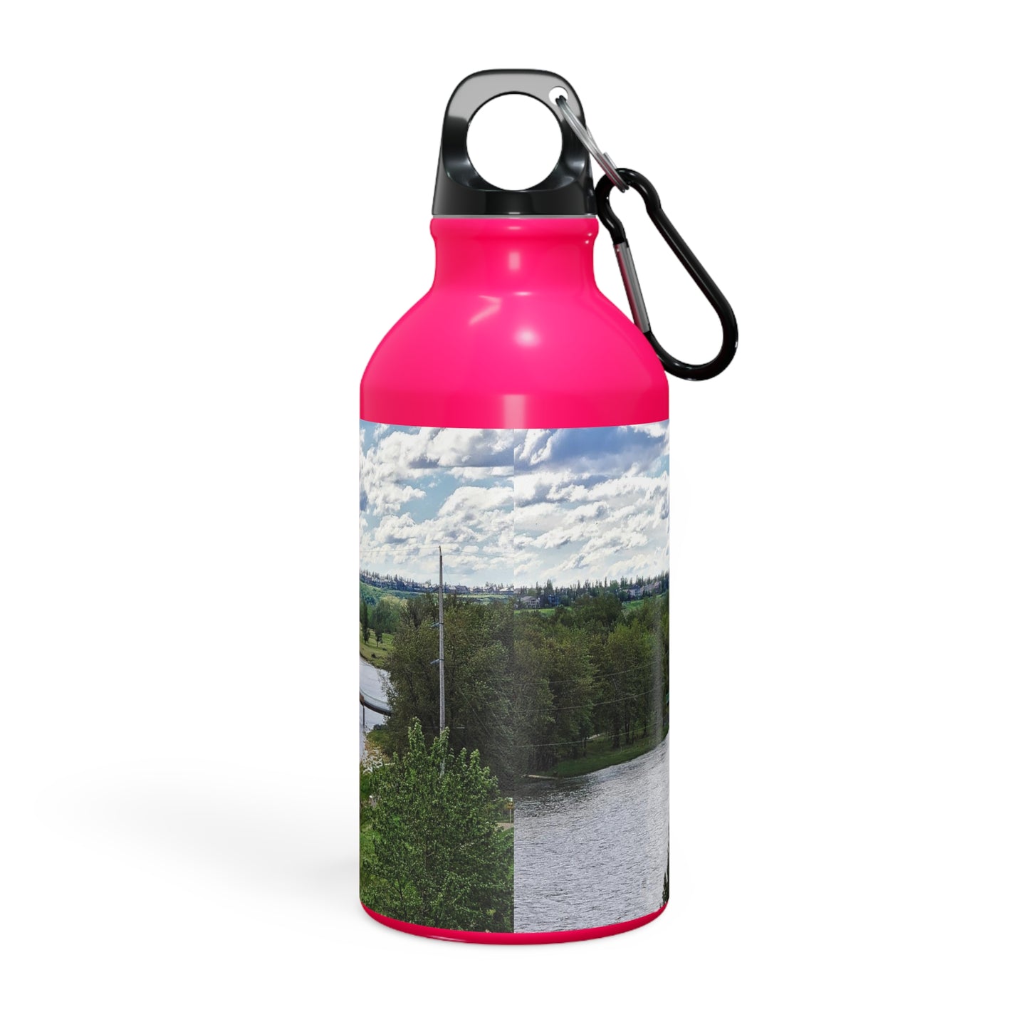 Oregon Sport Bottle - Bow River Fish Creek Park Mallard Point HDR