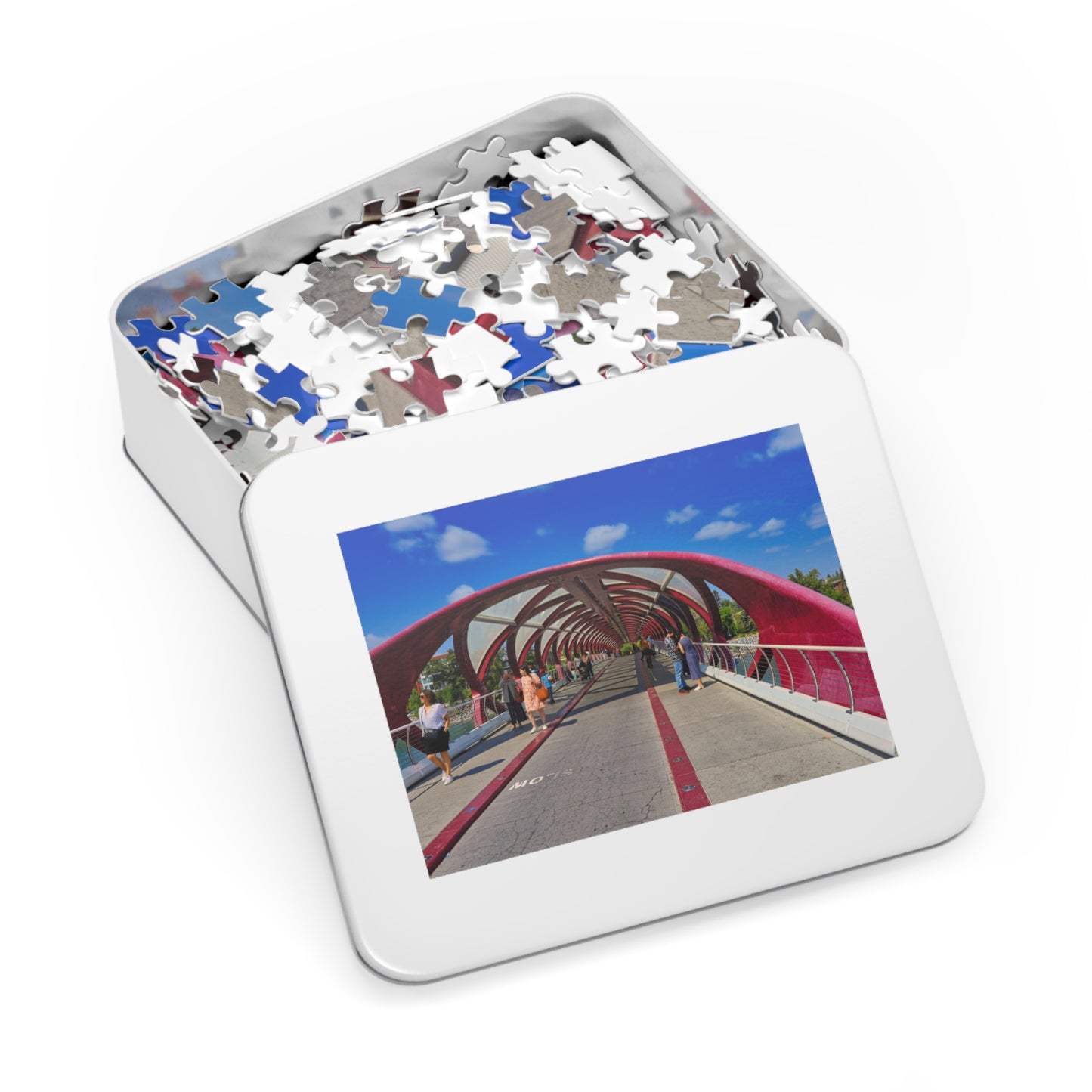 Jigsaw Puzzle - Calgary Peace Bridge