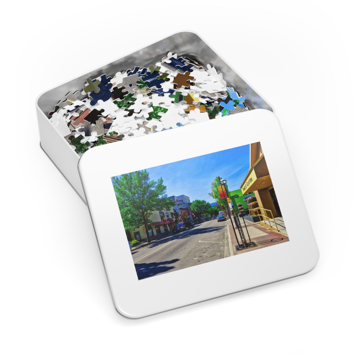 Jigsaw Puzzle (30, 110, 252, 500,1000-Piece) - Penticton Front Street HDR