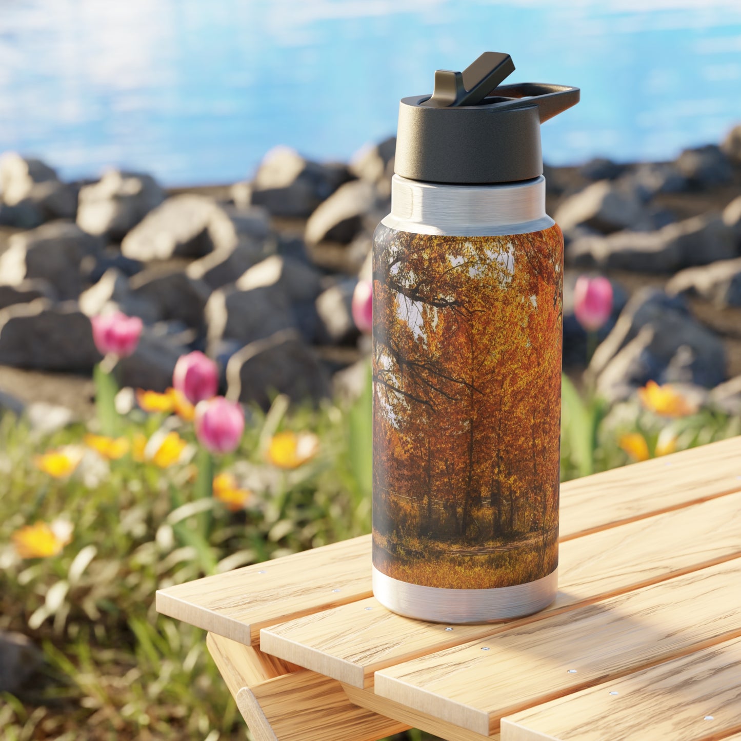 Gator Tumbler, 32oz - Sue Higgins Park Fall Trees