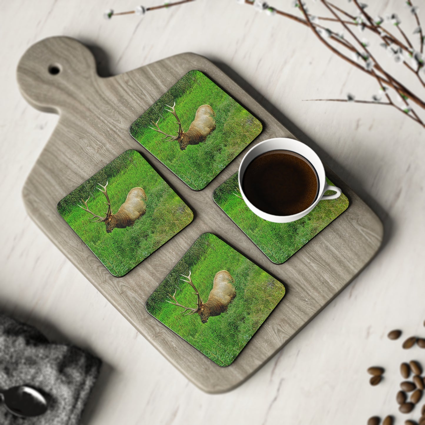 Coasters - Miette River Elk