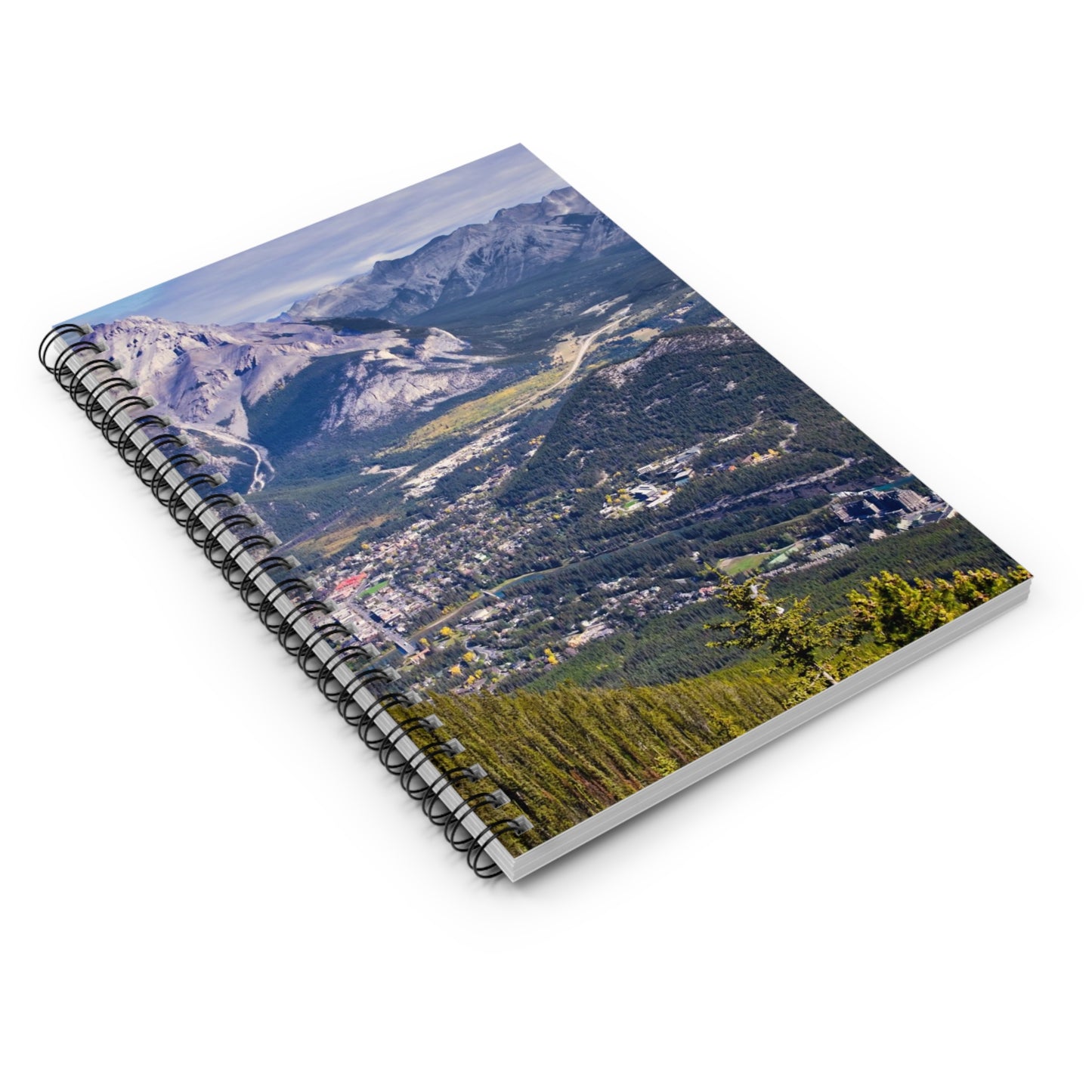 Ruled Line Spiral Notebook - Bow Valley Sulphur Mountain