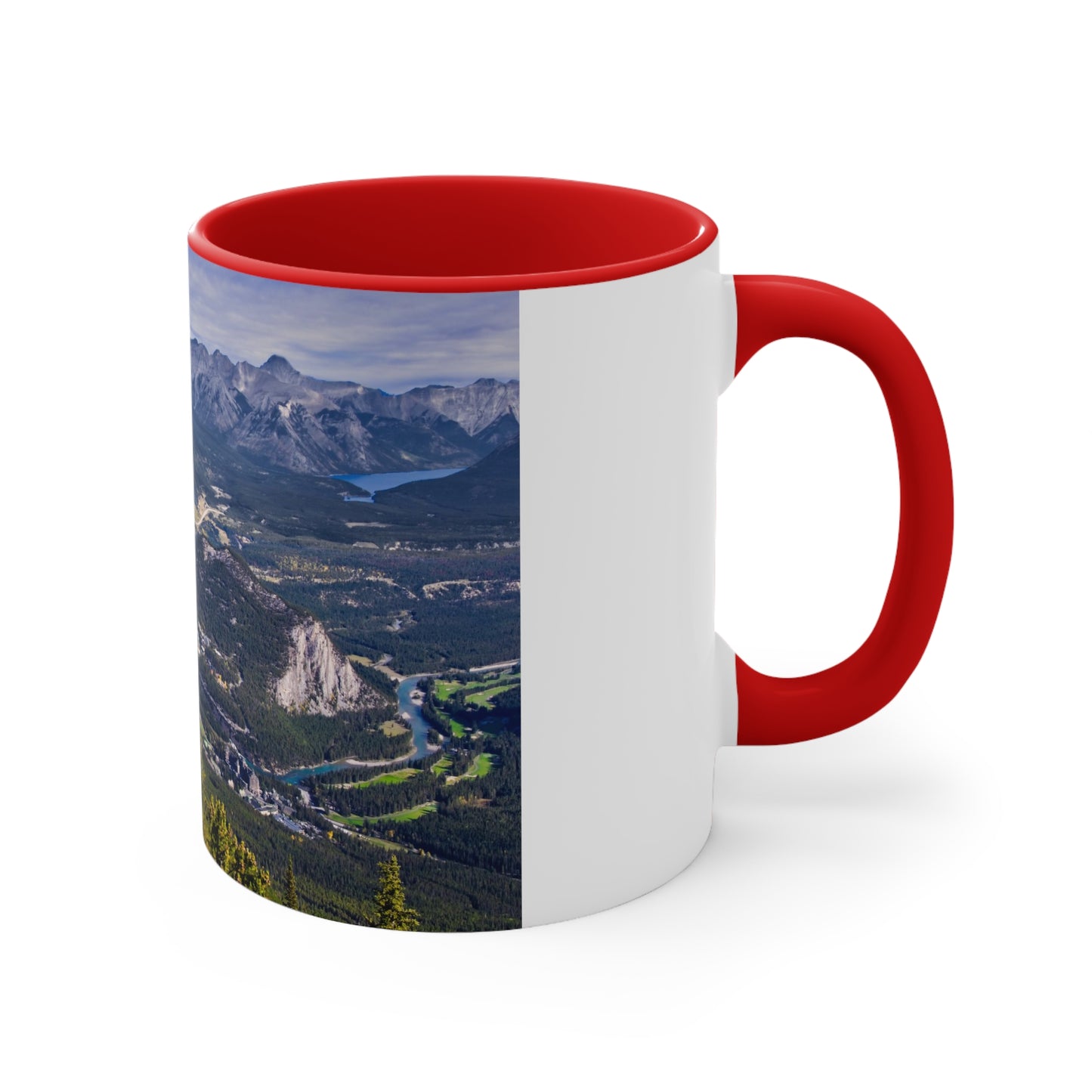 Accent Coffee Mug, 11oz - Bow Valley Sulphur Mountain