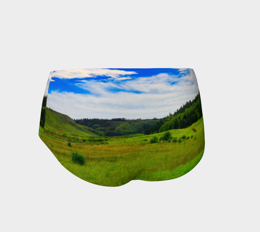Women's Mini-Shorts - Big Hill Springs Park Entrance