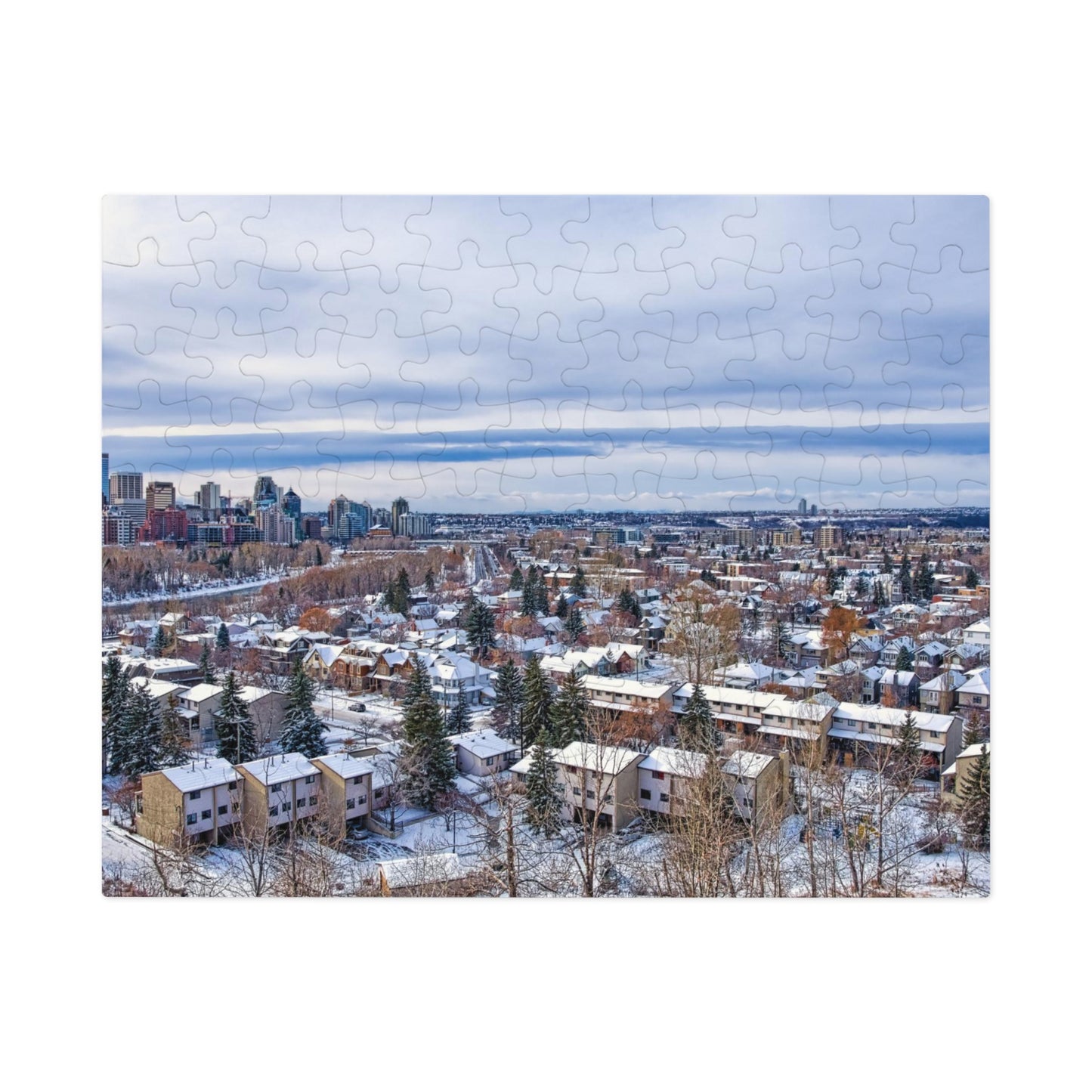 Jigsaw Puzzle (30, 110, 252, 500,1000-Piece) - 2017 McHugh Bluff Winter