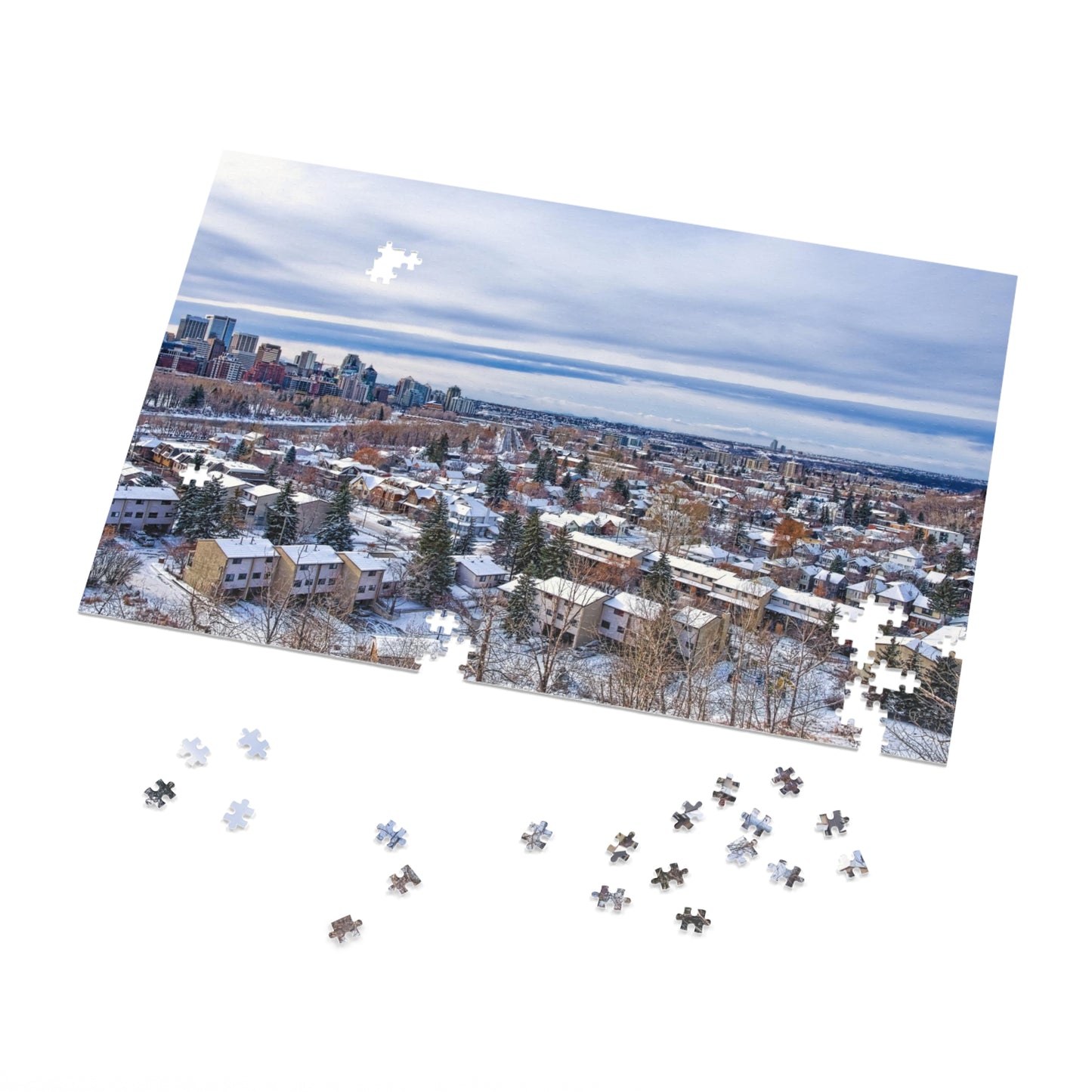 Jigsaw Puzzle (30, 110, 252, 500,1000-Piece) - 2017 McHugh Bluff Winter