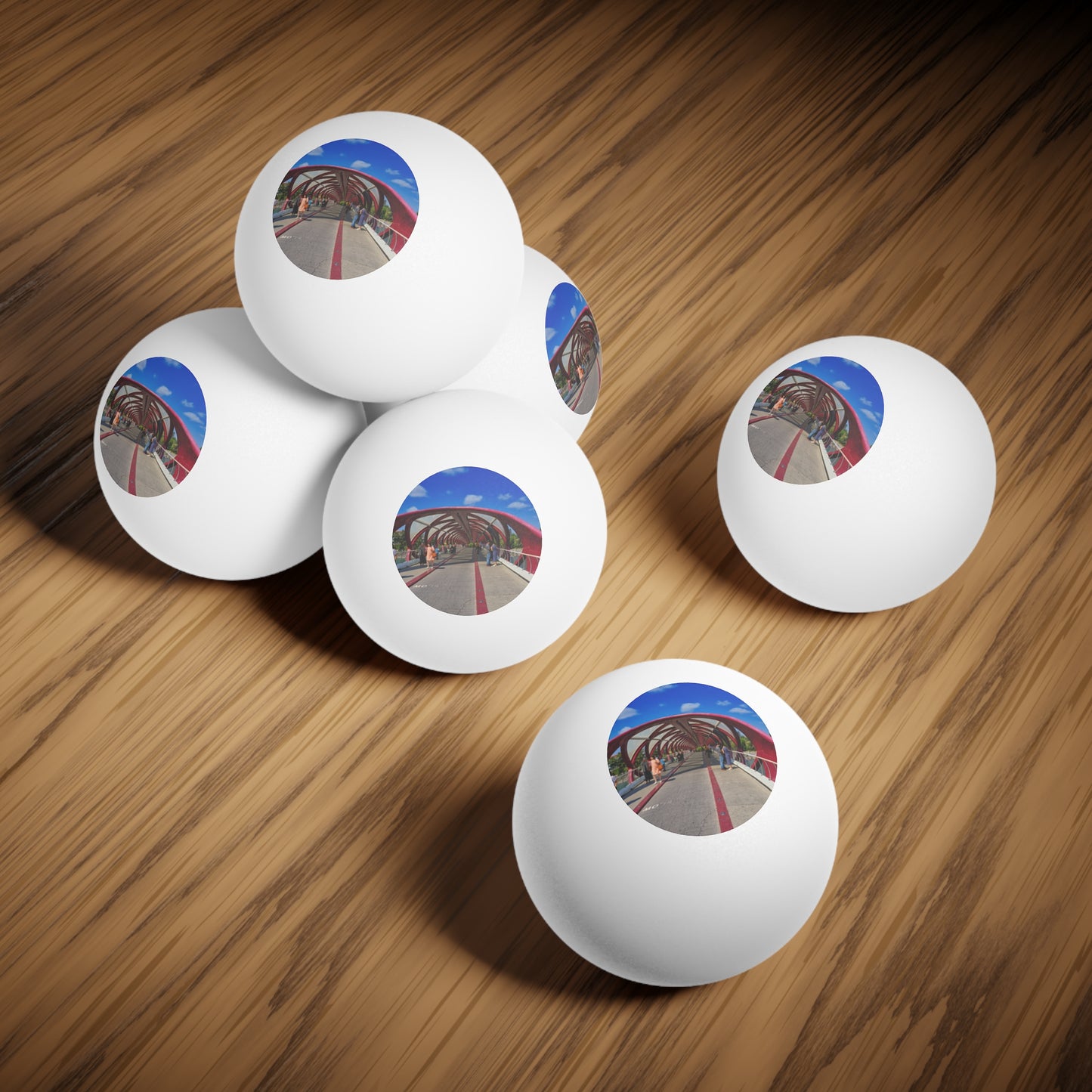 Ping Pong Balls, 6 pcs - Calgary Peace Bridge