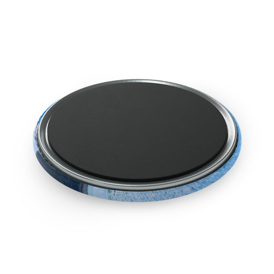 Button Magnet, Round (1 & 10 pcs) - Edworthy Park Bow River
