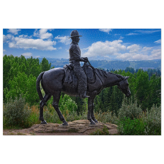 Jigsaw Puzzle - Men of Vision Statue