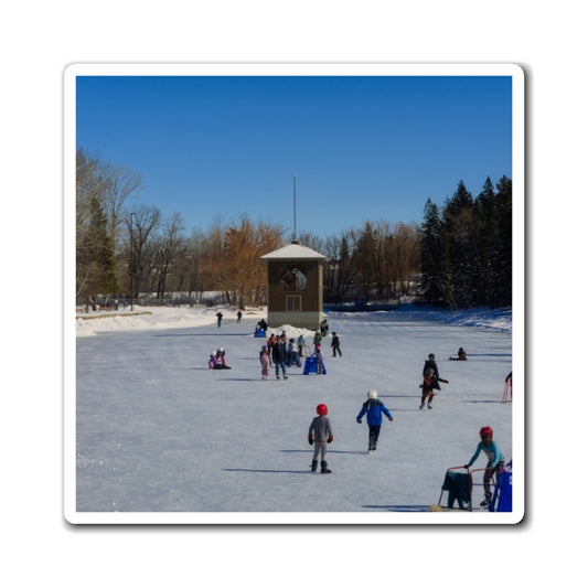 Magnets - Bowness Park Lagoon Winter