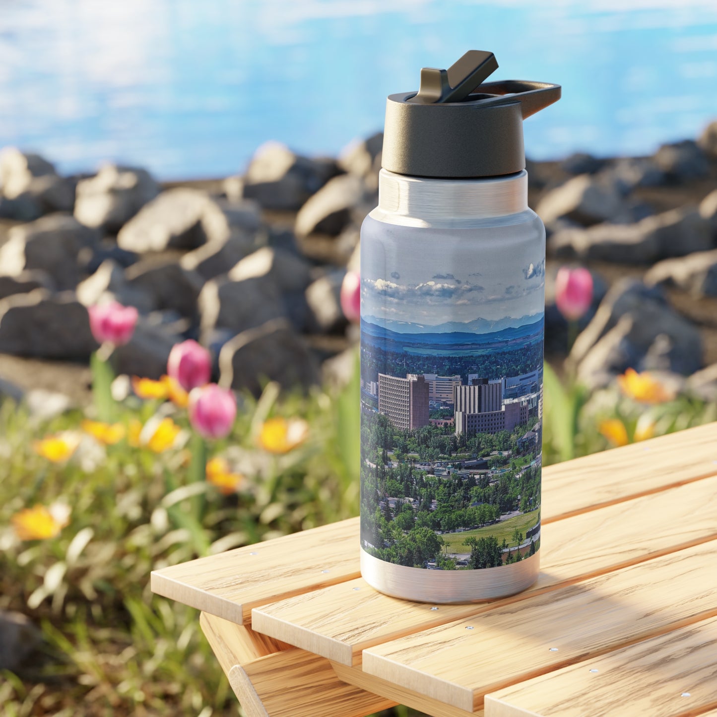 Gator Tumbler, 32oz - University of Calgary Campus Nose Hill Park HDR