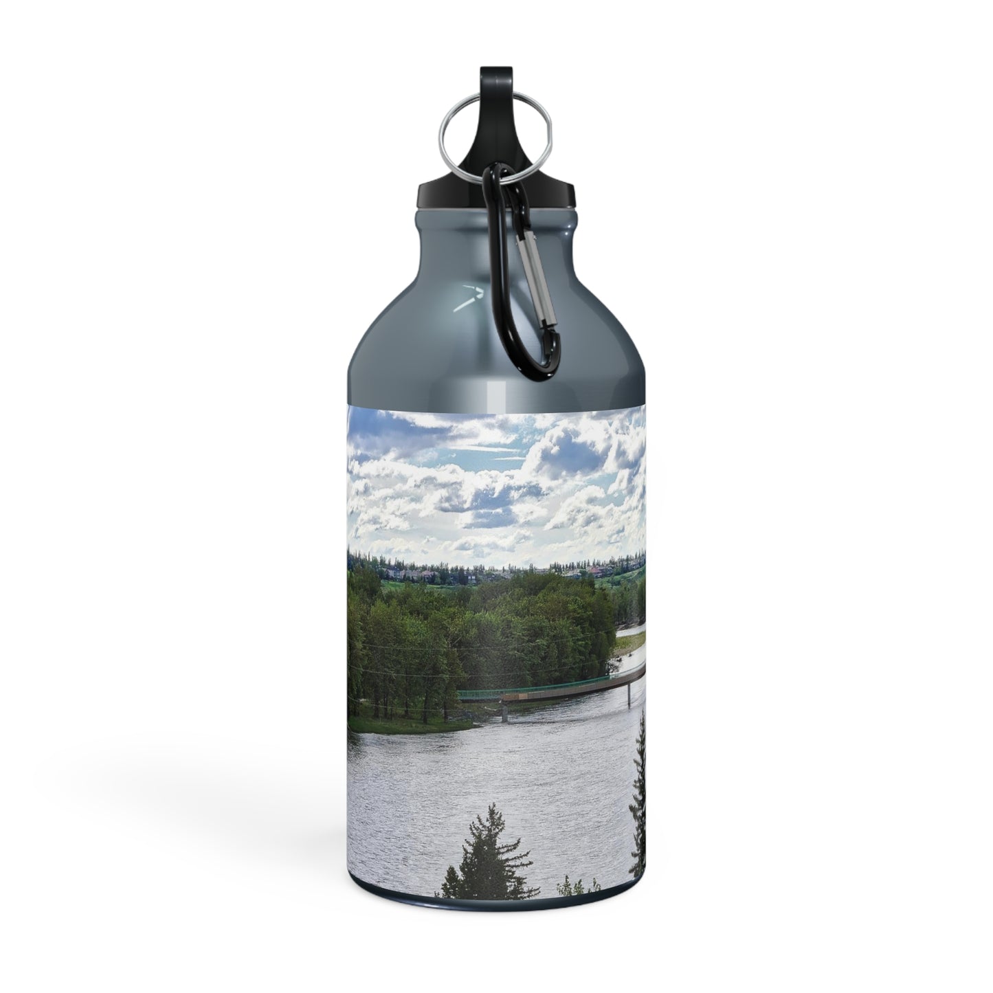 Oregon Sport Bottle - Bow River Fish Creek Park Mallard Point HDR