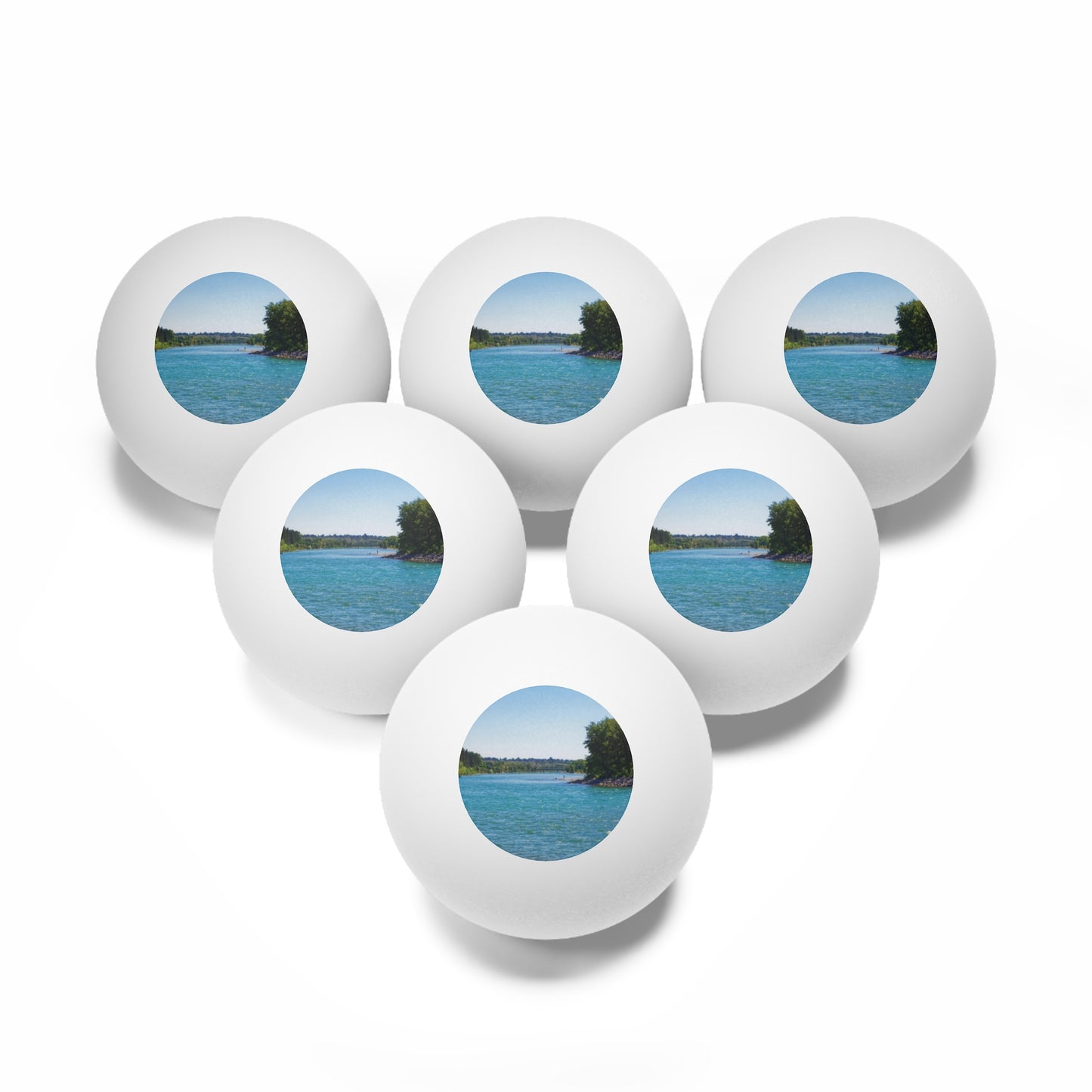 Ping Pong Balls, 6 pcs - Bow River Bowness Park