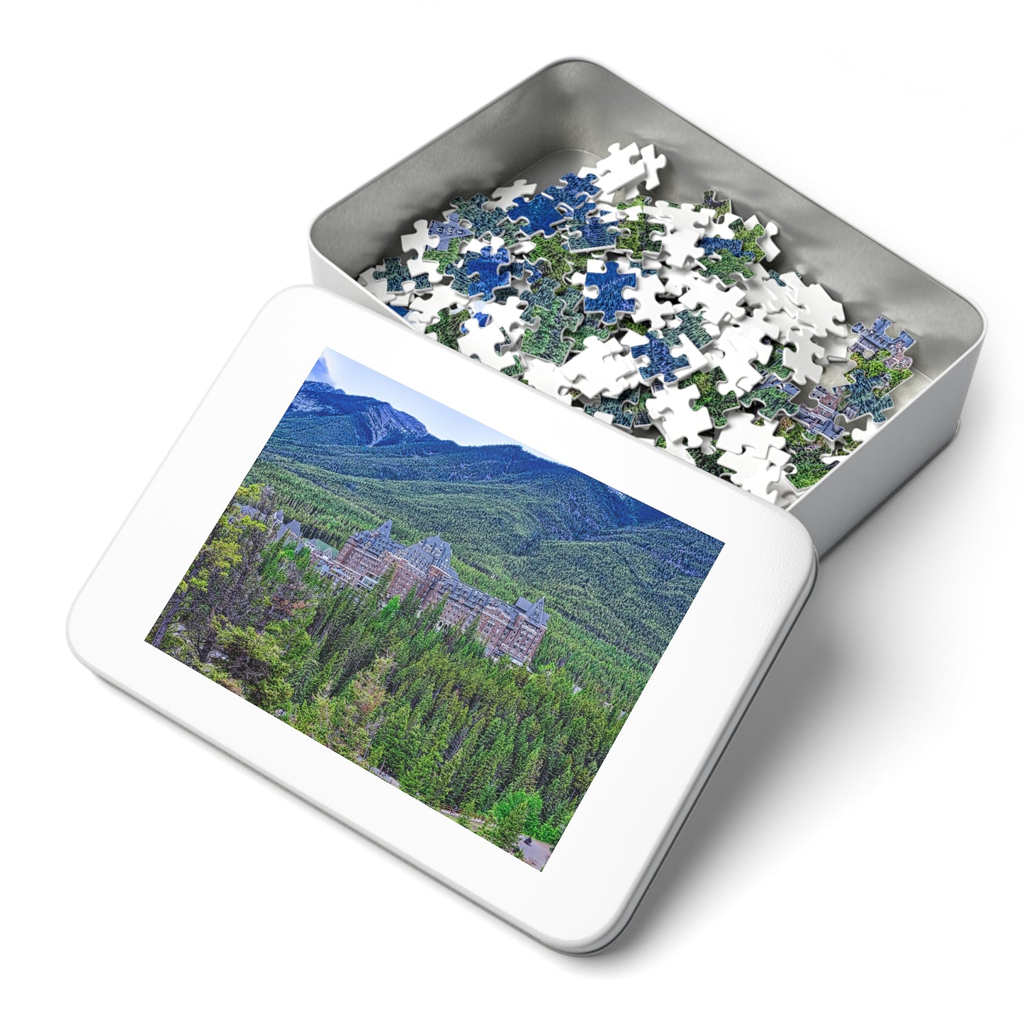 Jigsaw Puzzle (30, 110, 252, 500,1000-Piece) - Banff Springs Hotel Surprise Corner