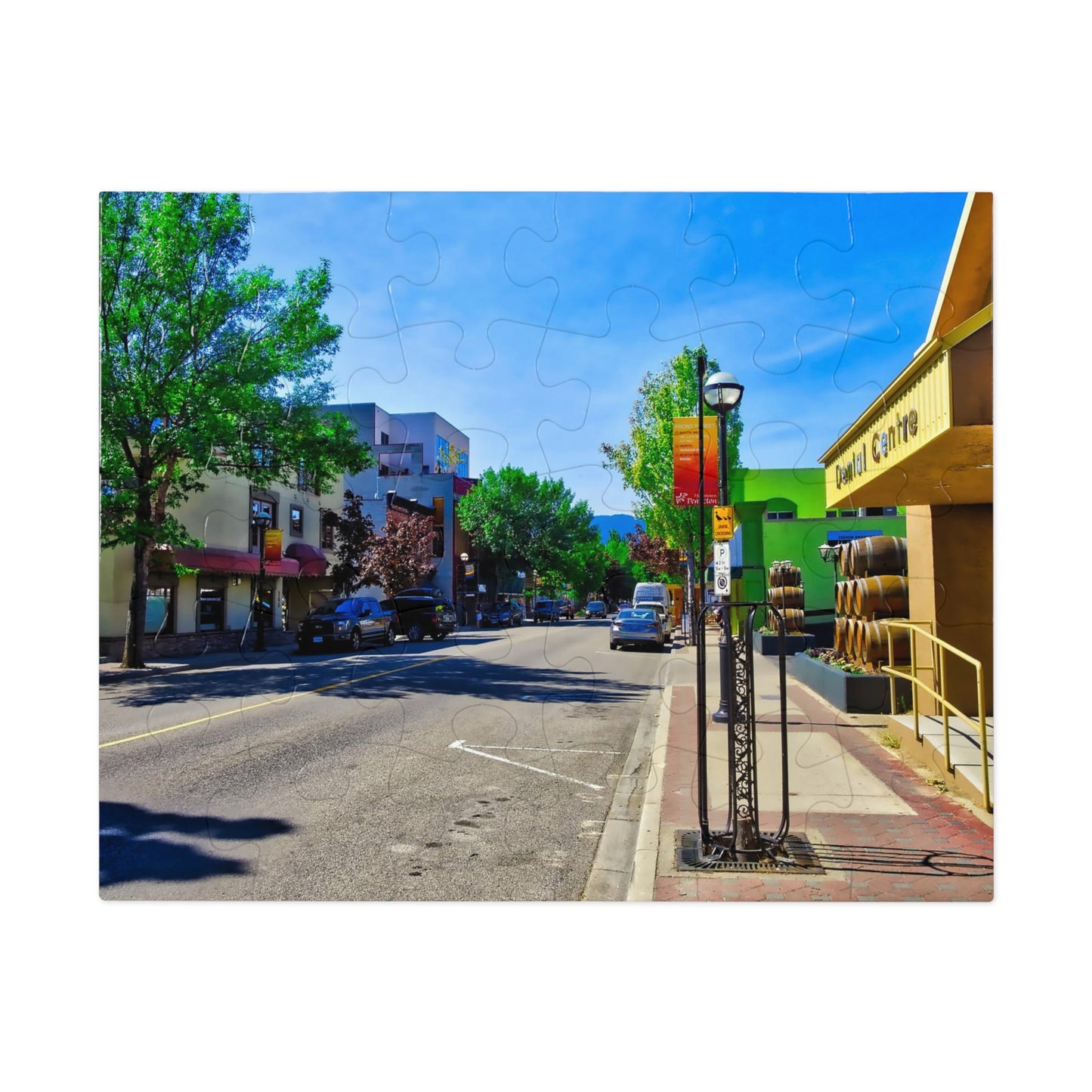 Jigsaw Puzzle (30, 110, 252, 500,1000-Piece) - Penticton Front Street HDR