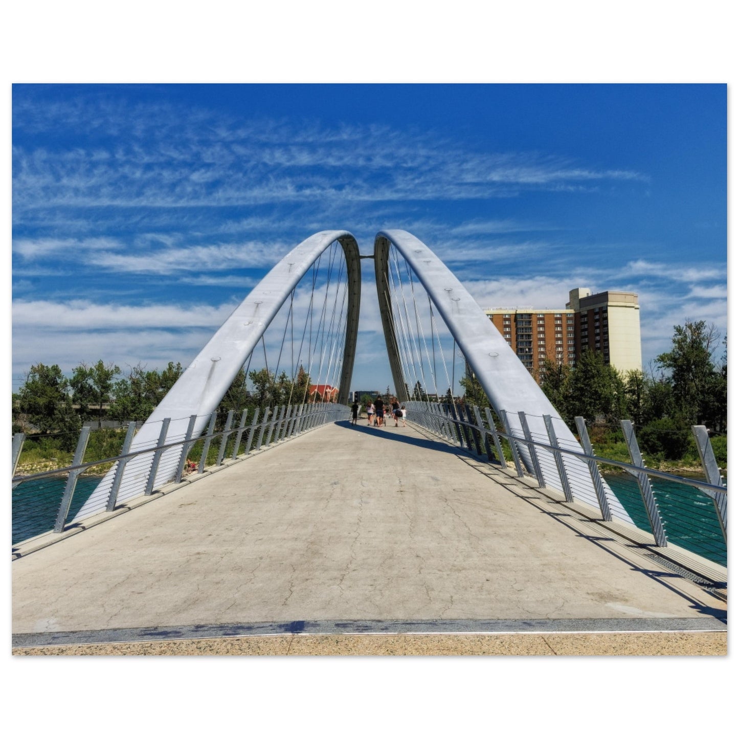 Foam Print - George C. King Bridge