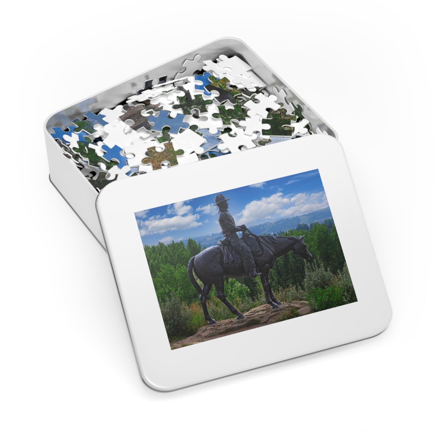 Jigsaw Puzzle - Men of Vision Statue
