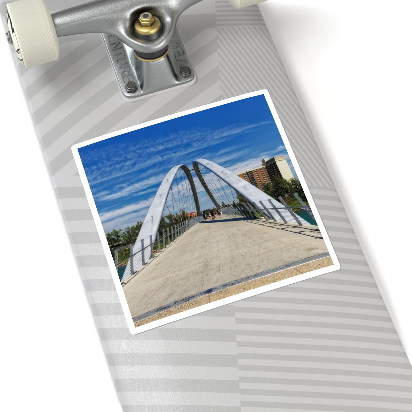 Square Stickers - George C. King Bridge