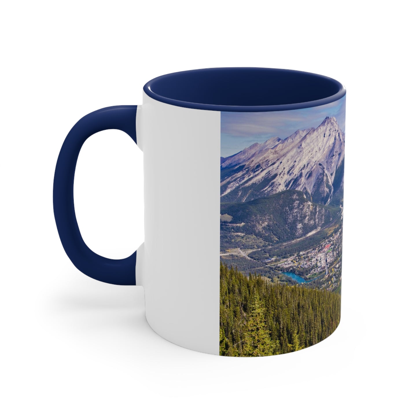 Accent Coffee Mug, 11oz - Bow Valley Sulphur Mountain