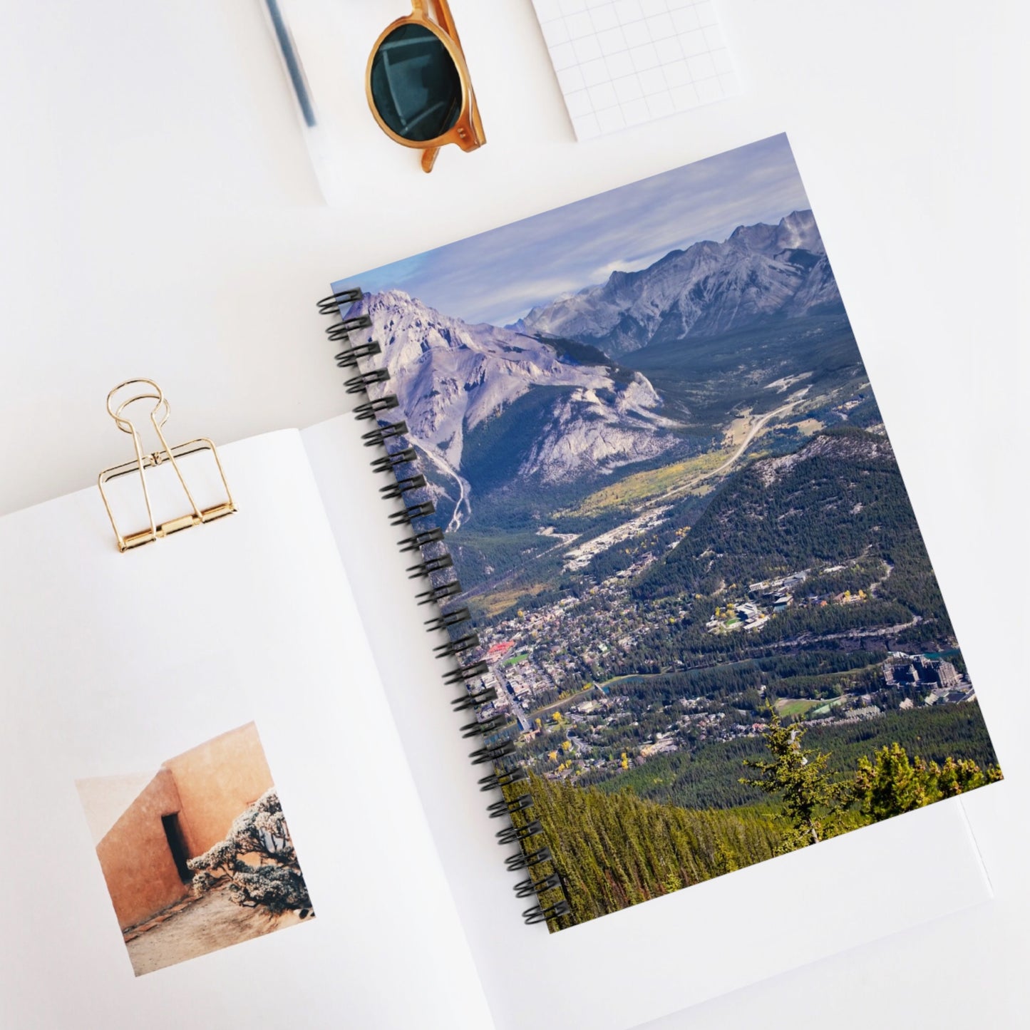 Ruled Line Spiral Notebook - Bow Valley Sulphur Mountain