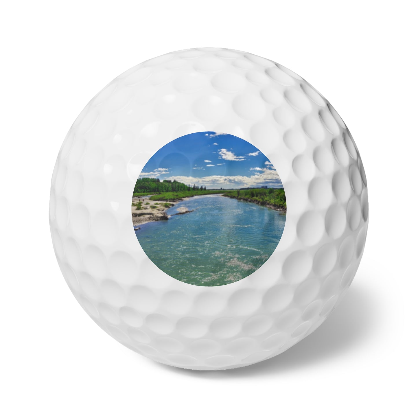 Golf Balls, 6pcs - Elbow River Weaselhead