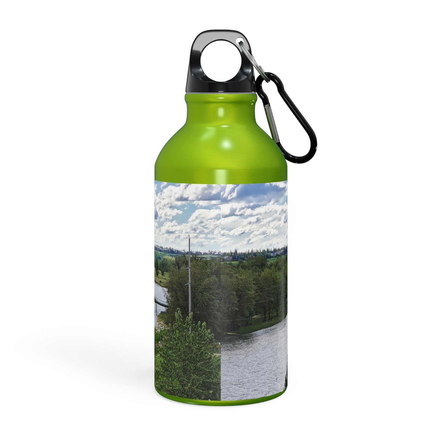Oregon Sport Bottle - Bow River Fish Creek Park Mallard Point HDR