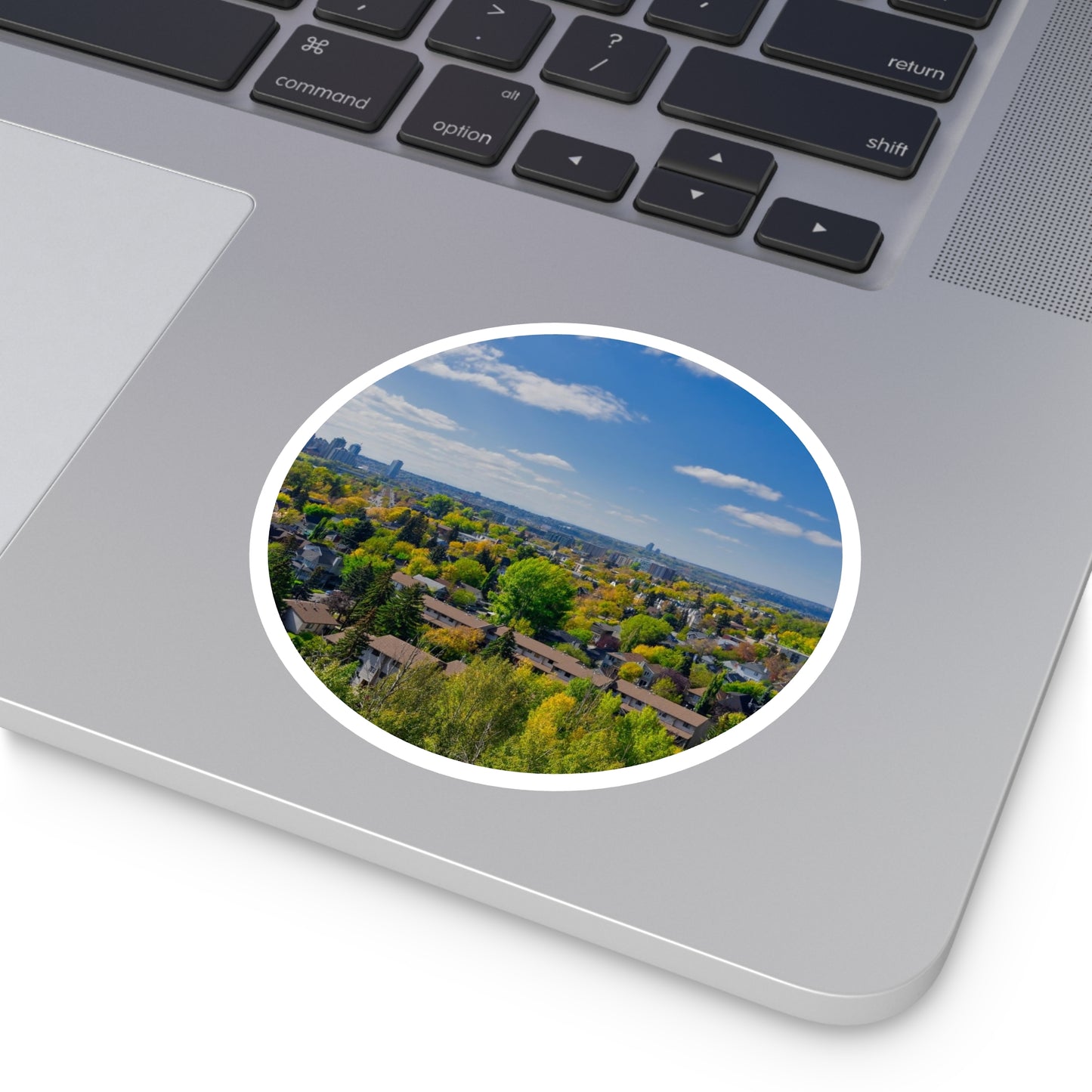 Round Stickers - McHugh Bluff Fall